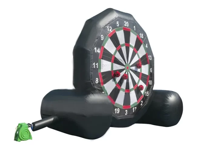 Inflatable dartboard game for events, featuring a large target design. Perfect for all ages. Buy high-quality inflatables online in Australia today!